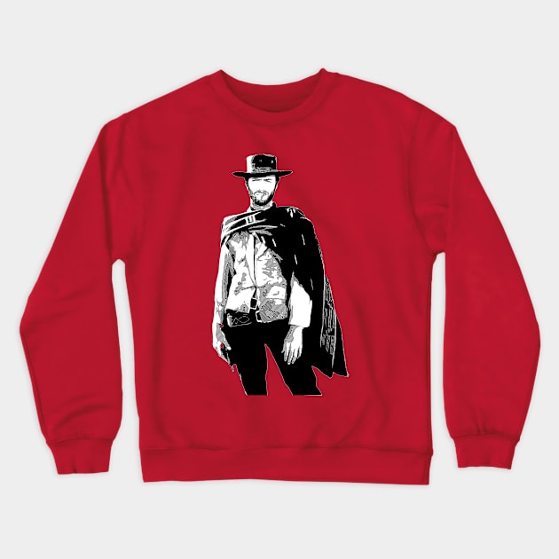 inshade art cowboy Crewneck Sweatshirt by Chillashop Artstudio